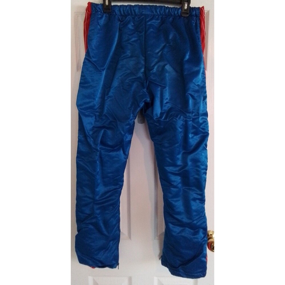 Vintage Wrestling Warm Ups Top & Bottoms Bears 1980's Quality Blue Red Retro - Picture 7 of 11